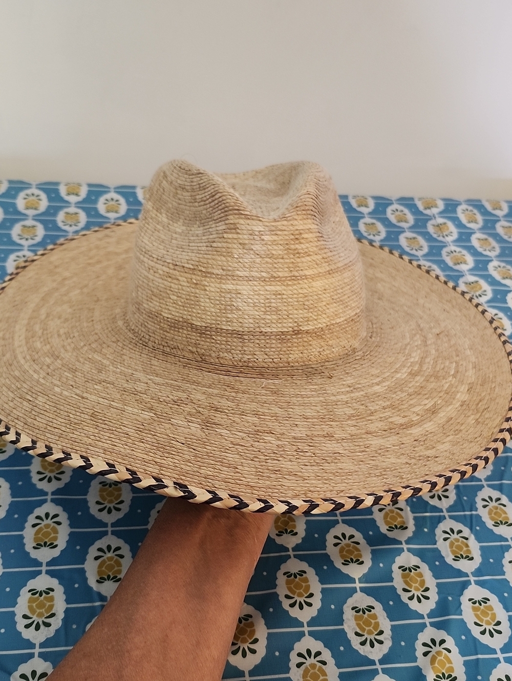 Anthropologie LSPACE Dean rancher hat one size EUC Straw Bohemian Farmcore Beach